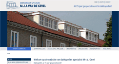 Desktop Screenshot of dakkapellen-specialist.nl