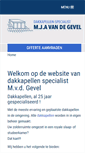 Mobile Screenshot of dakkapellen-specialist.nl