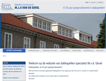 Tablet Screenshot of dakkapellen-specialist.nl